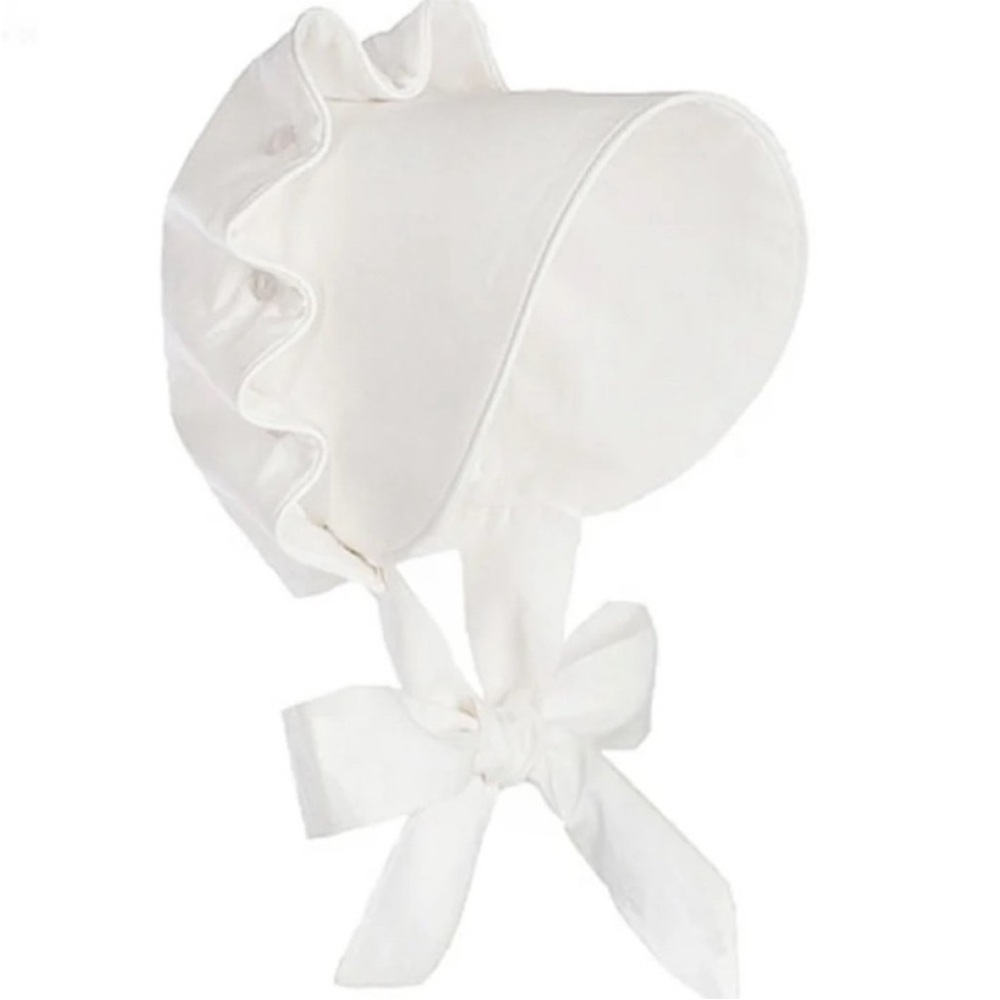 BNWT THE BEAUFORT BONNET COMPANY WHITE XS or XL BONNET TBBC